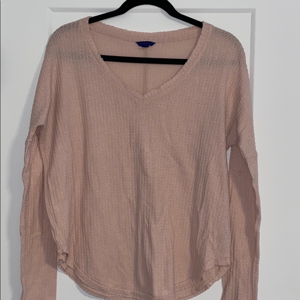 Blush Pink V- Neck Aeropostale Sweater